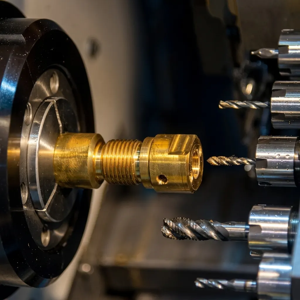 CNC Kayar Otomat (Swiss-type) Hassas İşleme