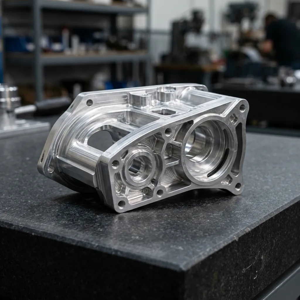 5 eksen CNC ile işlenmiş hassas Alüminyum 5083 parçası