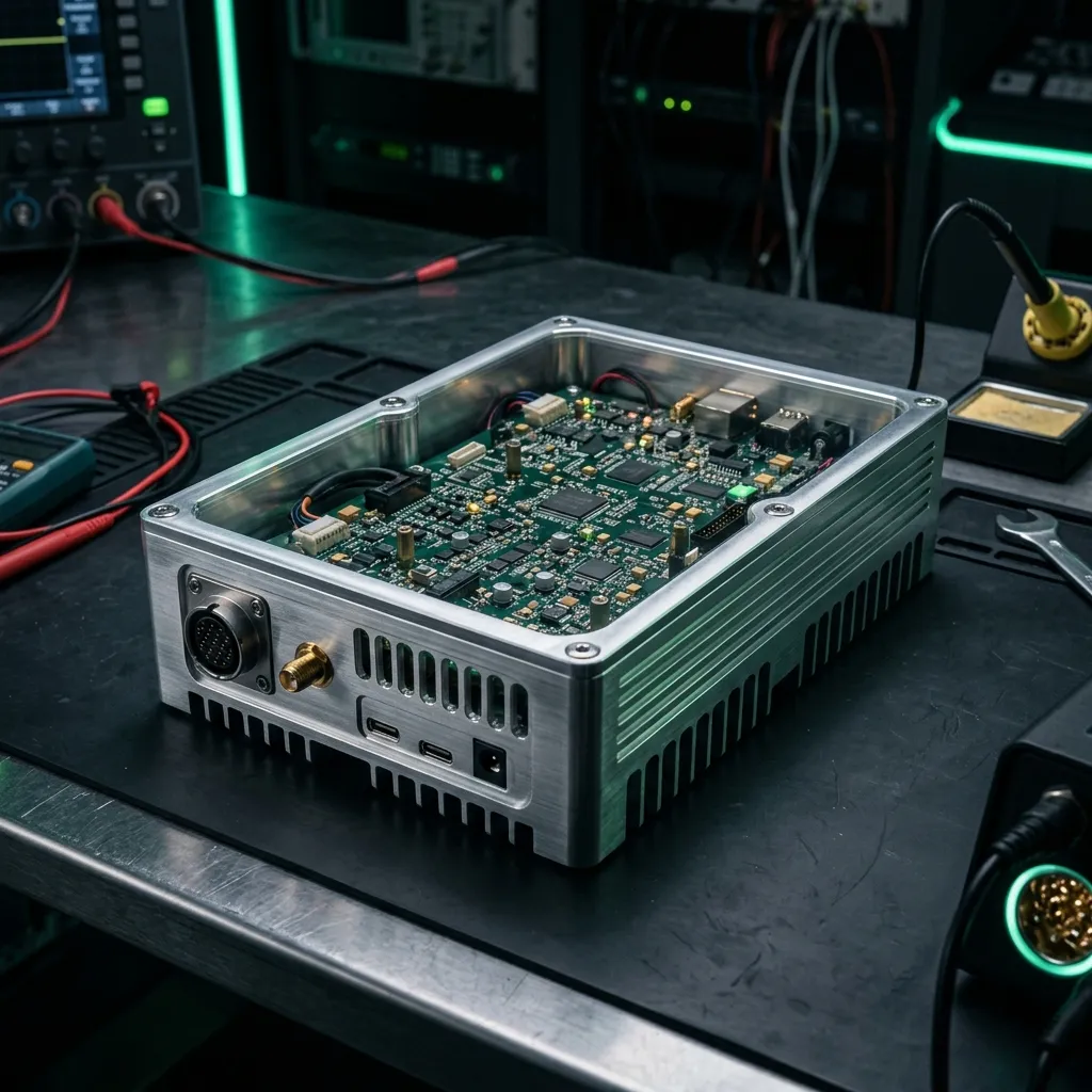 Elektronik PCB Kutusu Alüminyum CNC İşleme